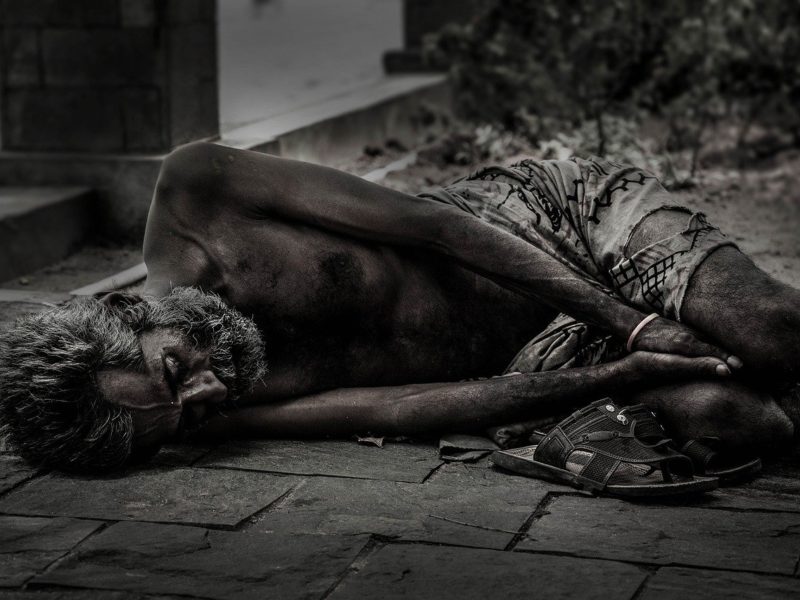 Hunger und Obdachlosigkeit, Symbolbild
