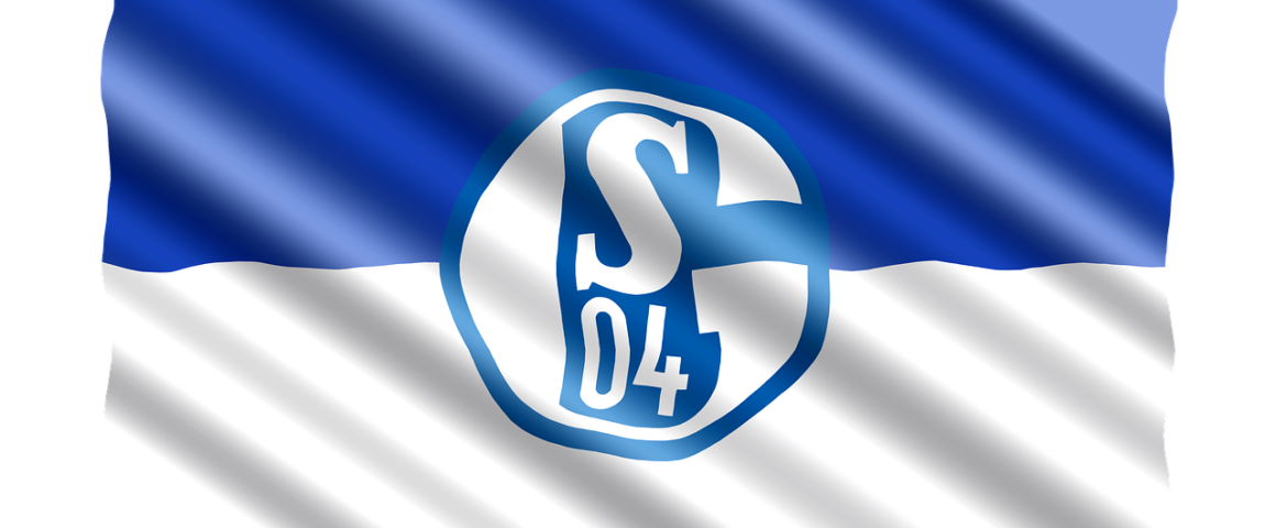 Schalke 04 Fahne