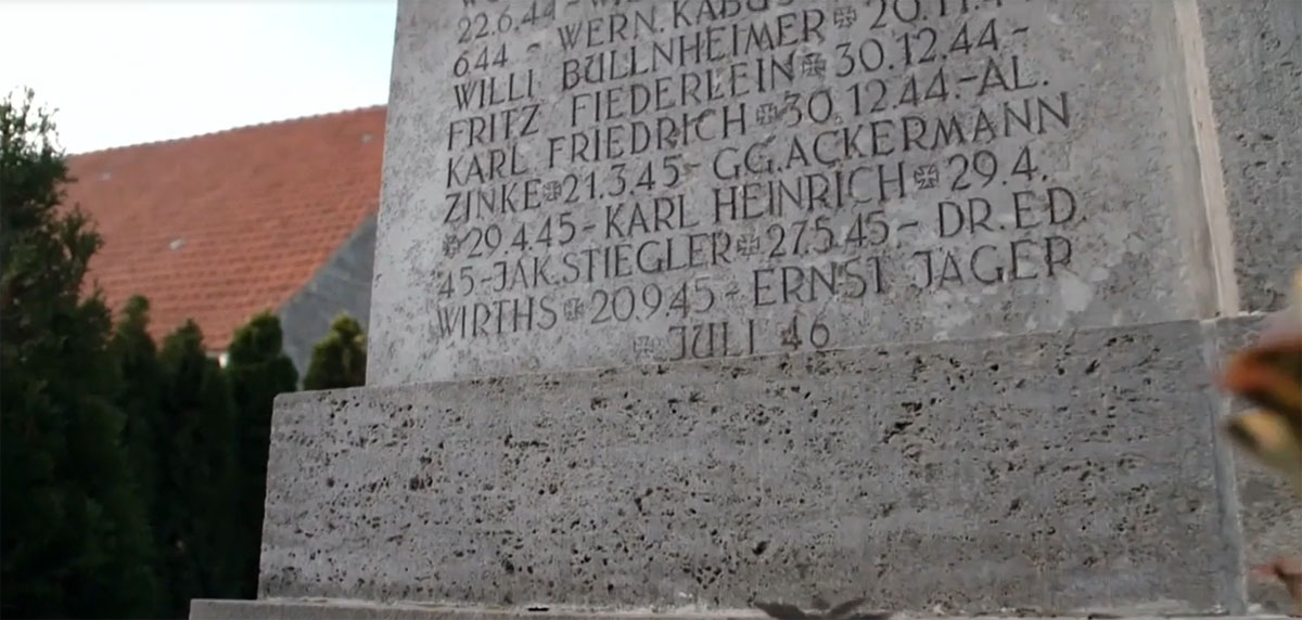 Kriegerdenkmal Geroldshausen