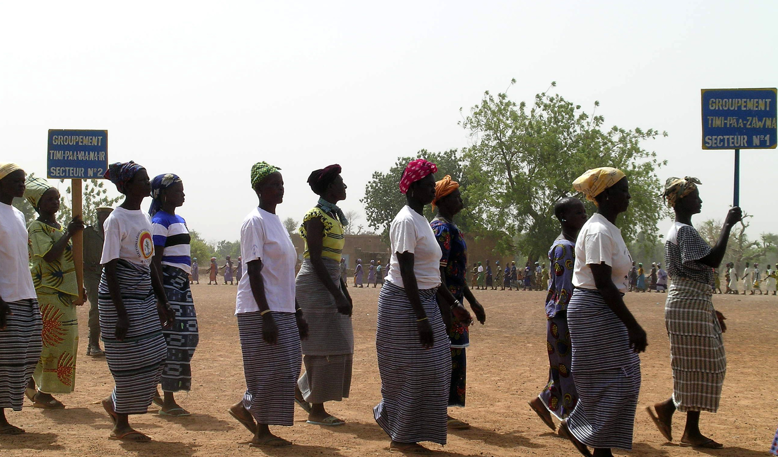 Weltfrauentag 2008 - Womans March in Burkina Faso