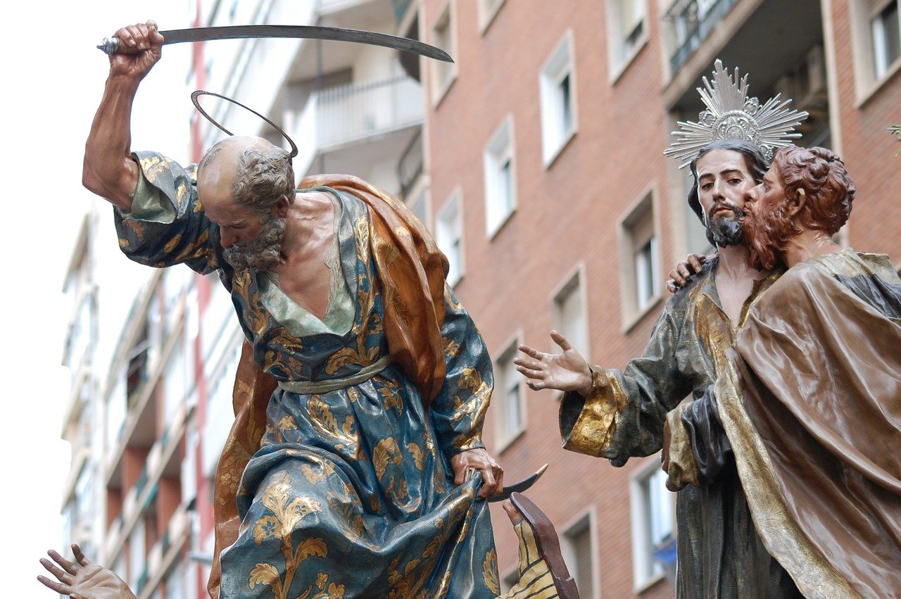 Judas und Jesus