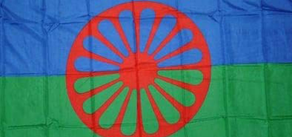 Sinti und Roma Flagge