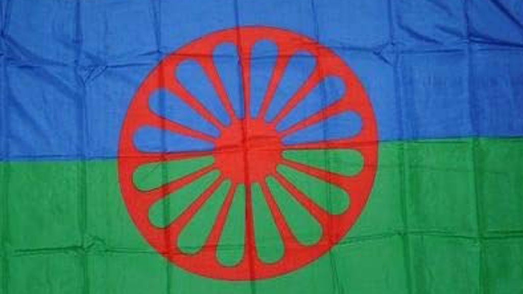 Sinti und Roma Flagge