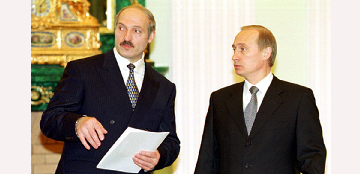 Lukashenko mit Putin