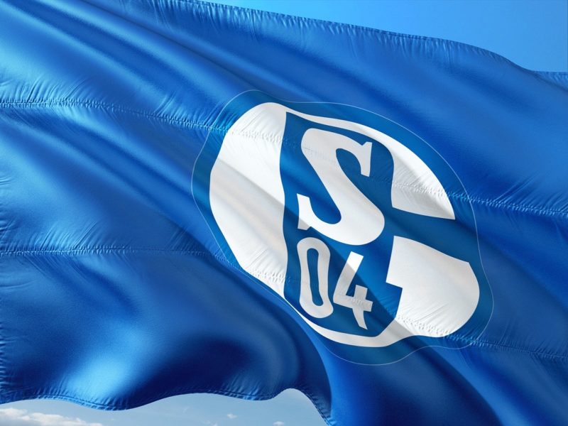 Schalke-Fahne