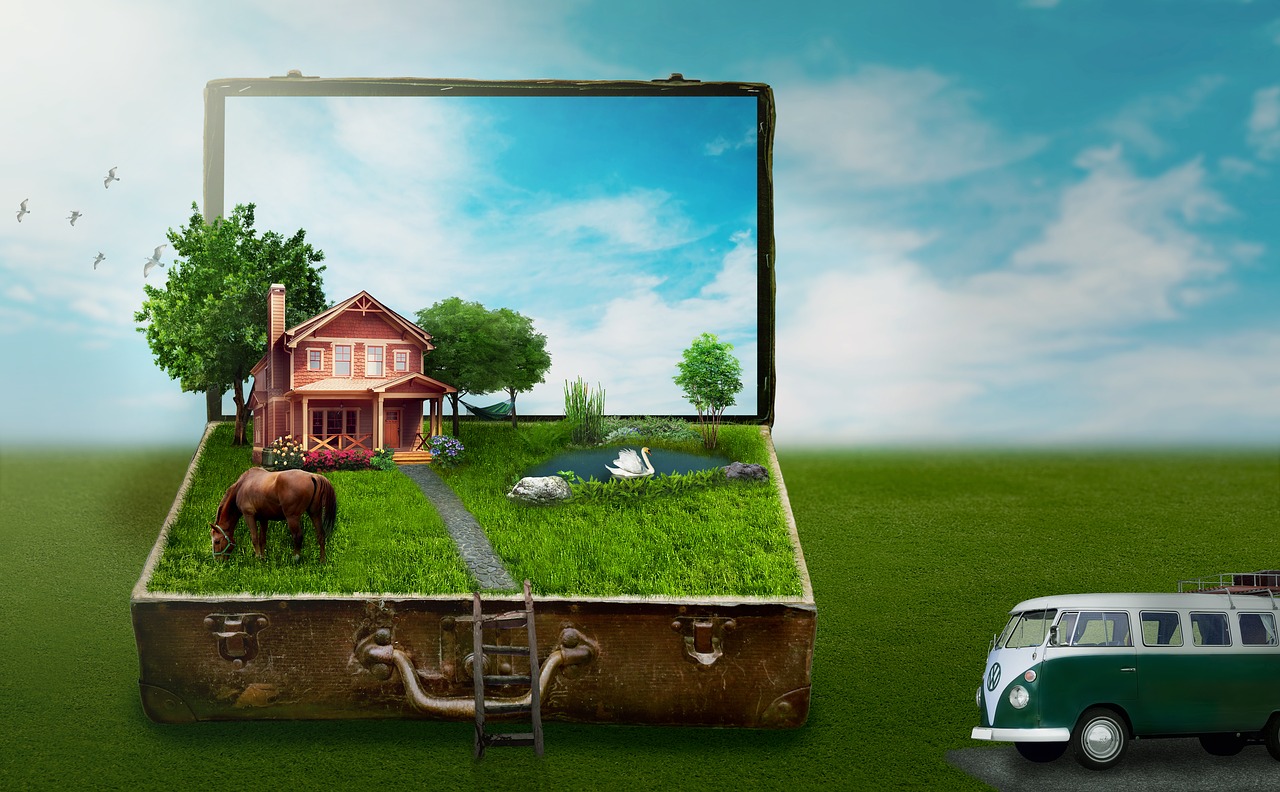 Grüne Träume vom bürgerlichen Glück - Symbolbild