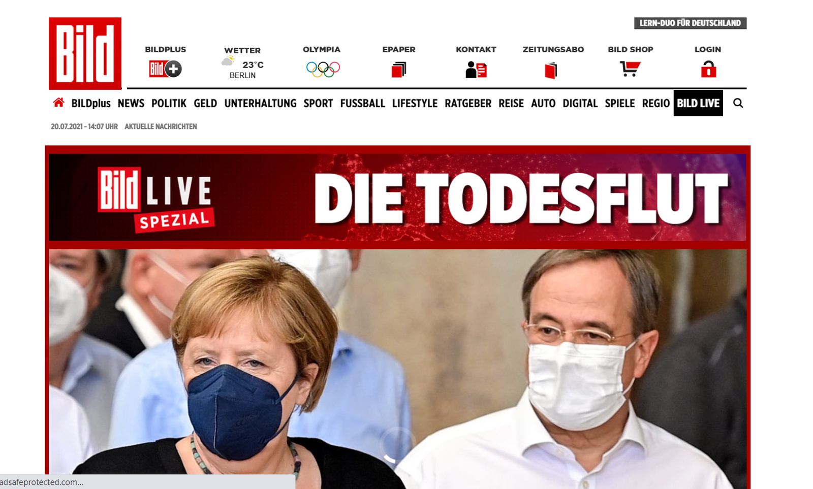 Schamlose Schlagzeile der BILD-Zeitung