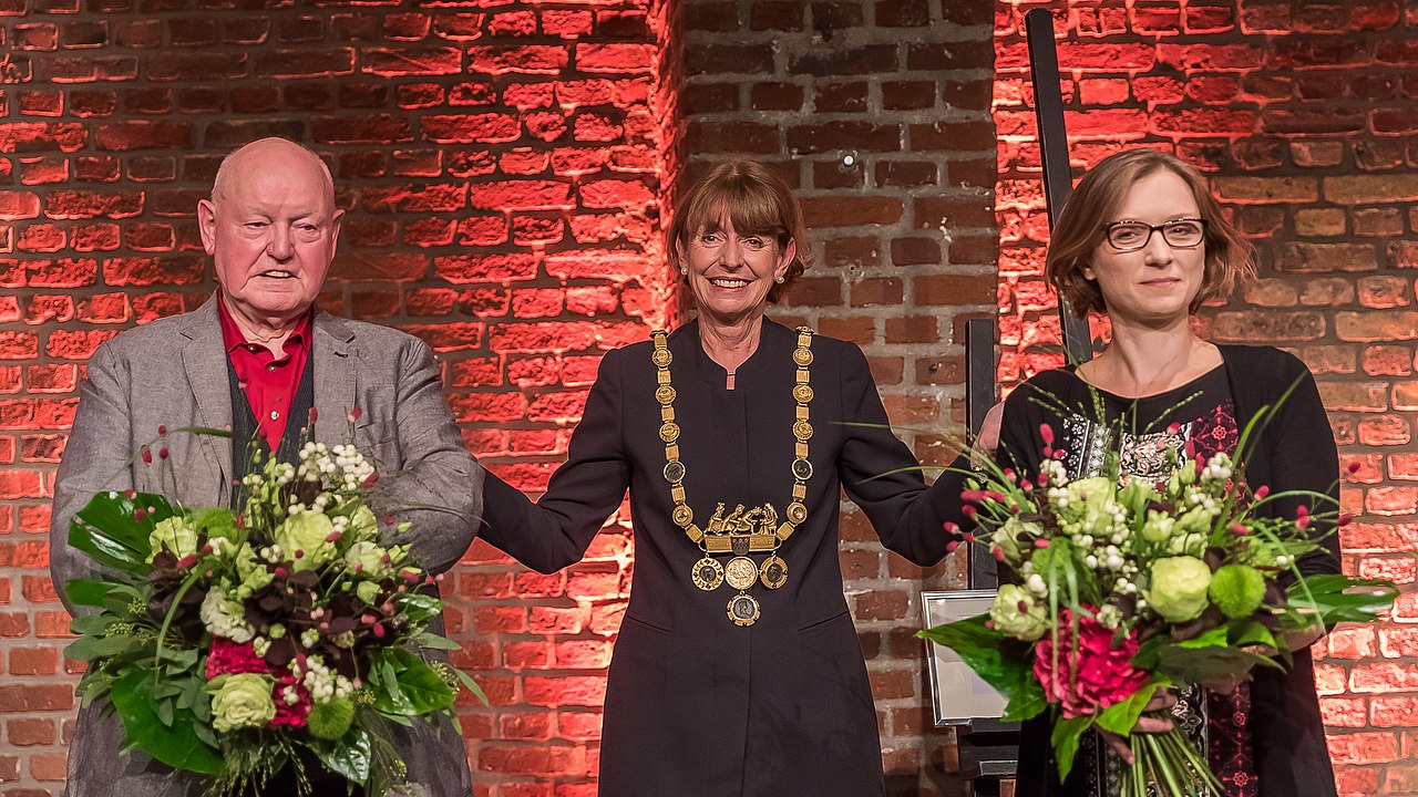 Verleihung Hans-Böckler-Preis der Stadt Köln 2021 an Lisa Herzog und Konrad Gilges