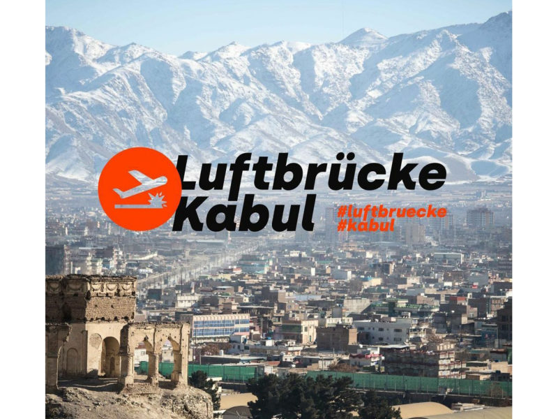 Spendenaufruf Luftbrücke Kabul