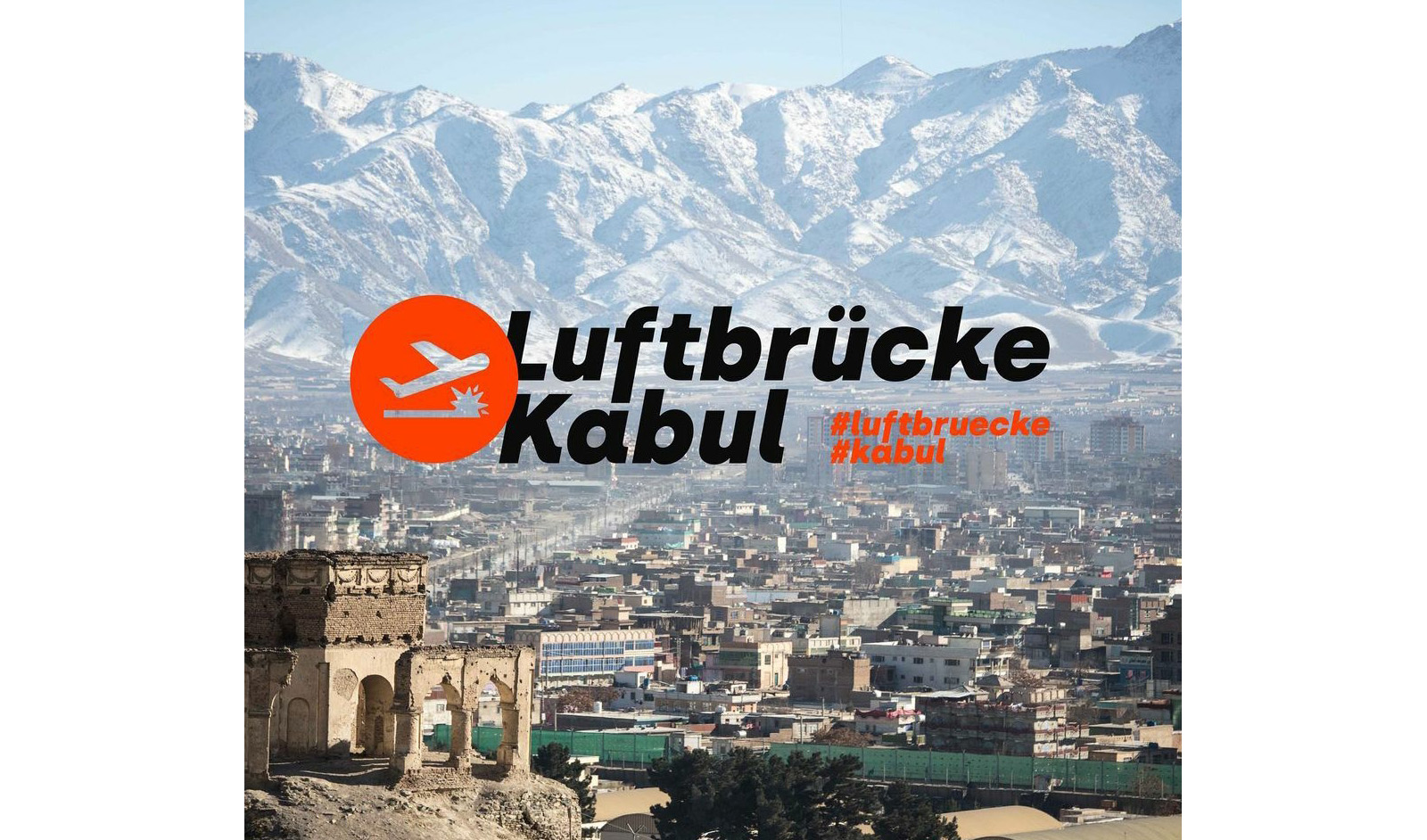 Spendenaufruf Luftbrücke Kabul