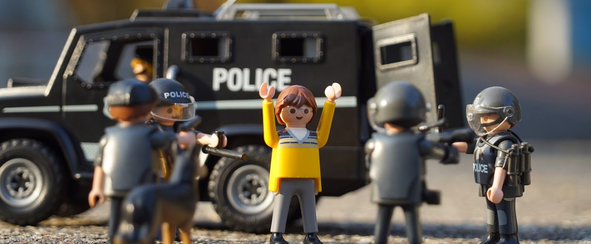 Polizeieinsatz - Playmobilfiguren