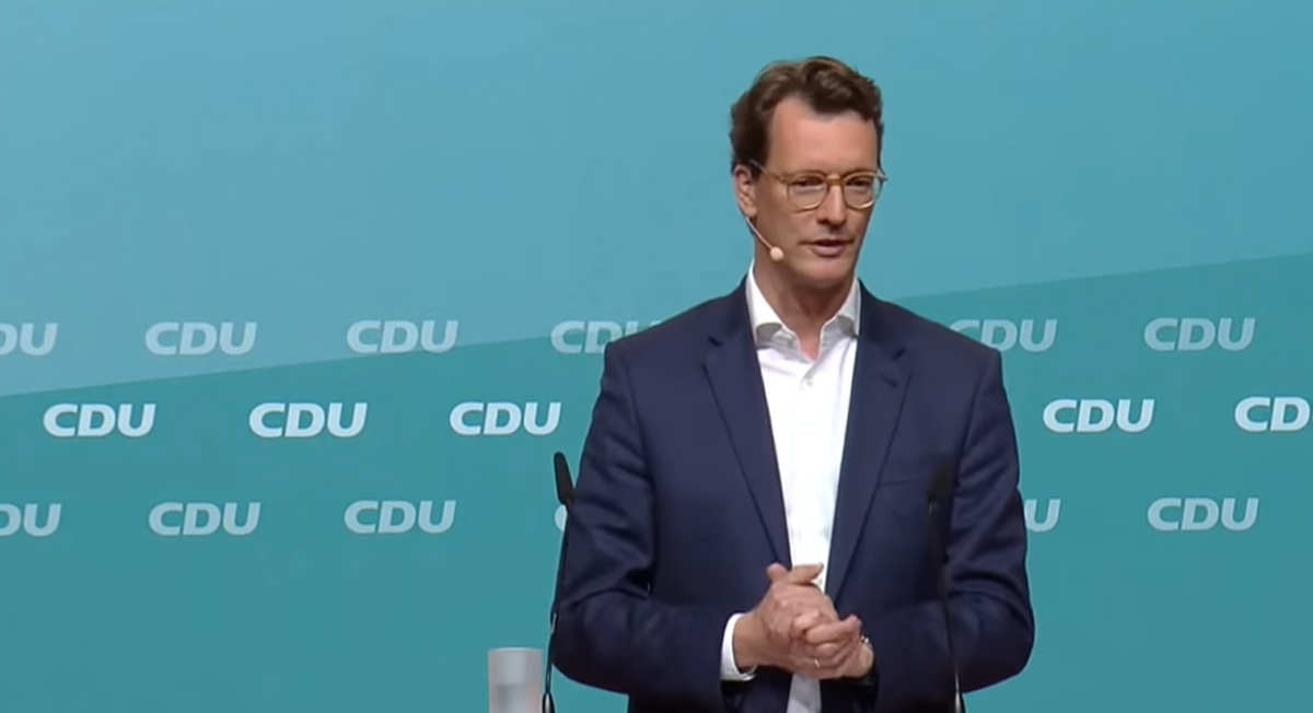 Hendrik Wüst, 23.10.2021, Parteitag der NRW CDU