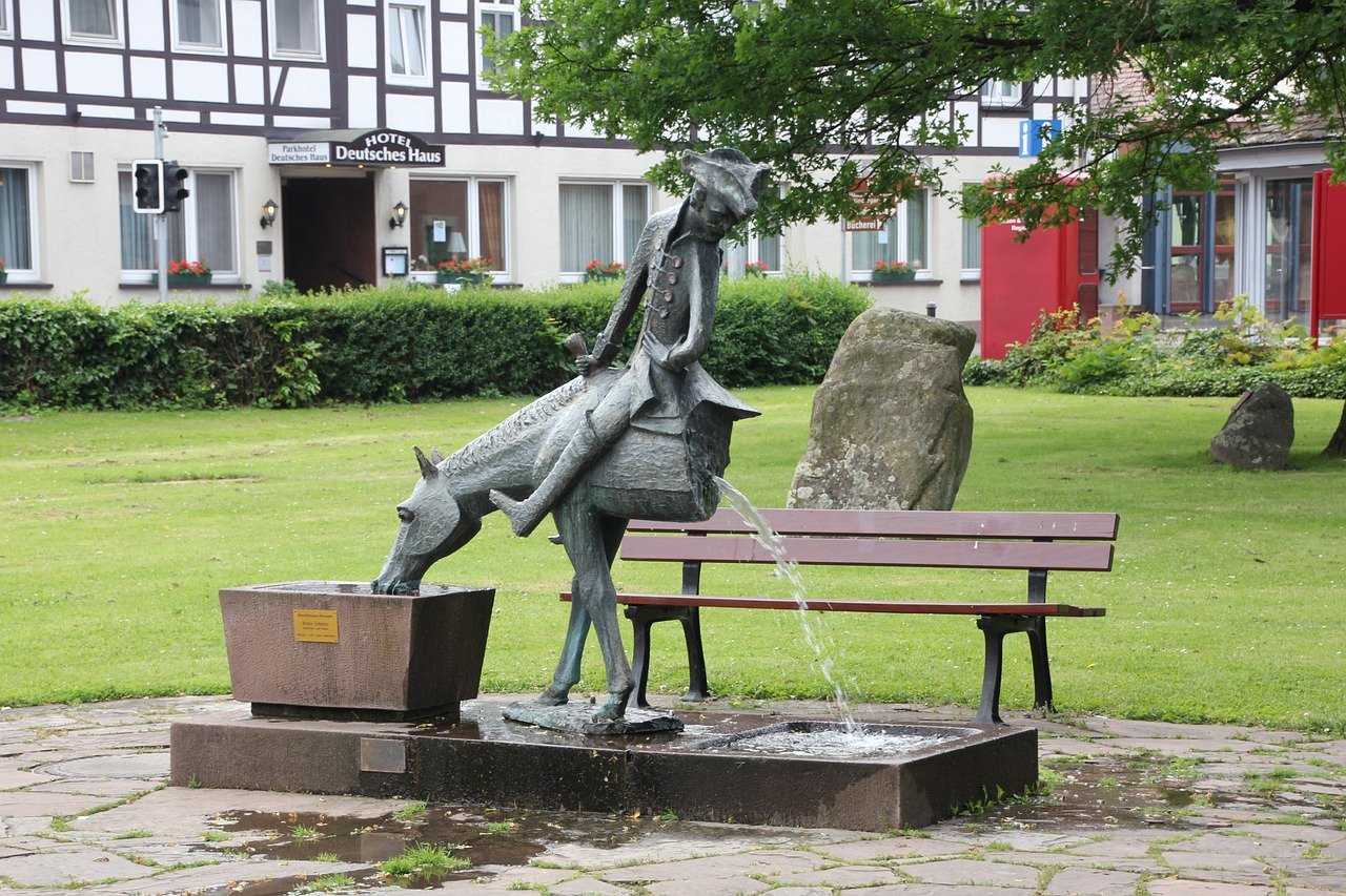 Statue Freiherr von Münchhausen