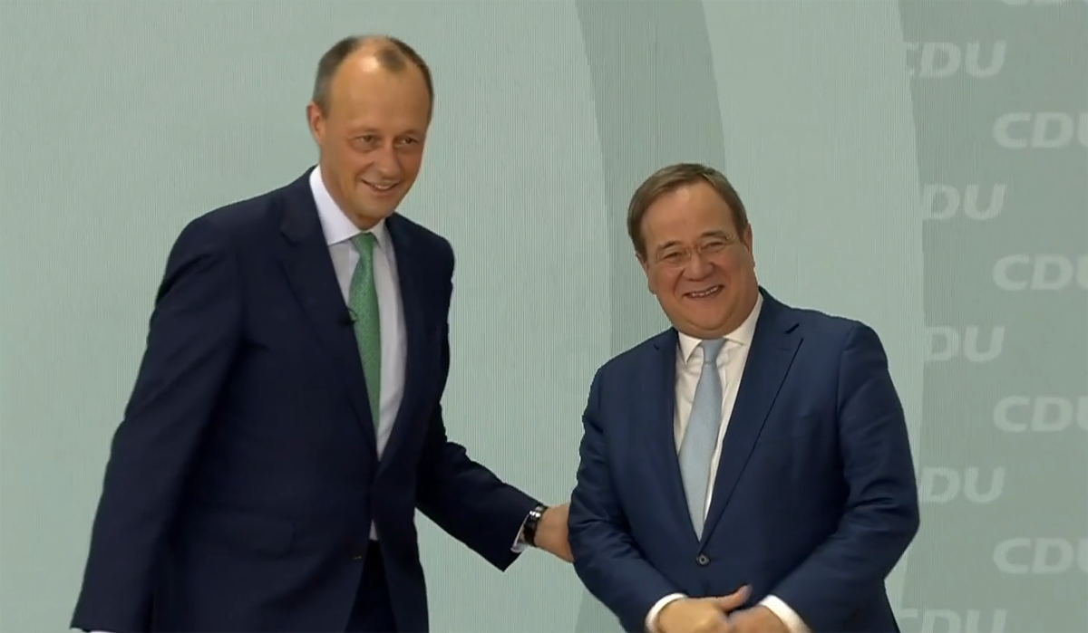 Friedrich Merz und Armin Laschet