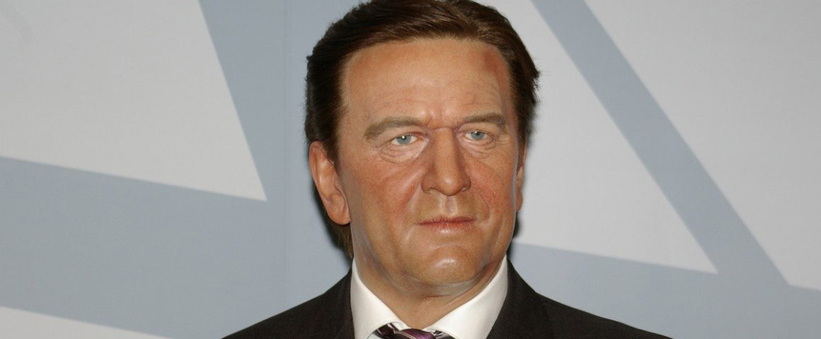 Gerhard Schröder als Wachsfigur