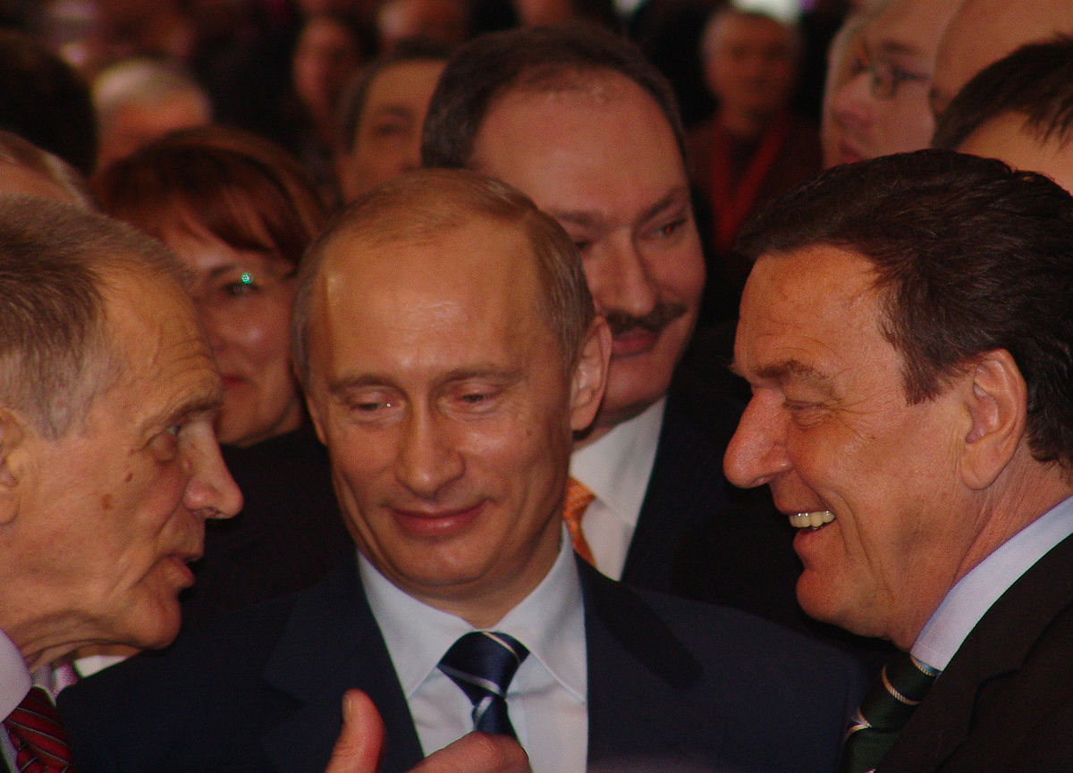 Gerhart Schröder und Wladimir Putin