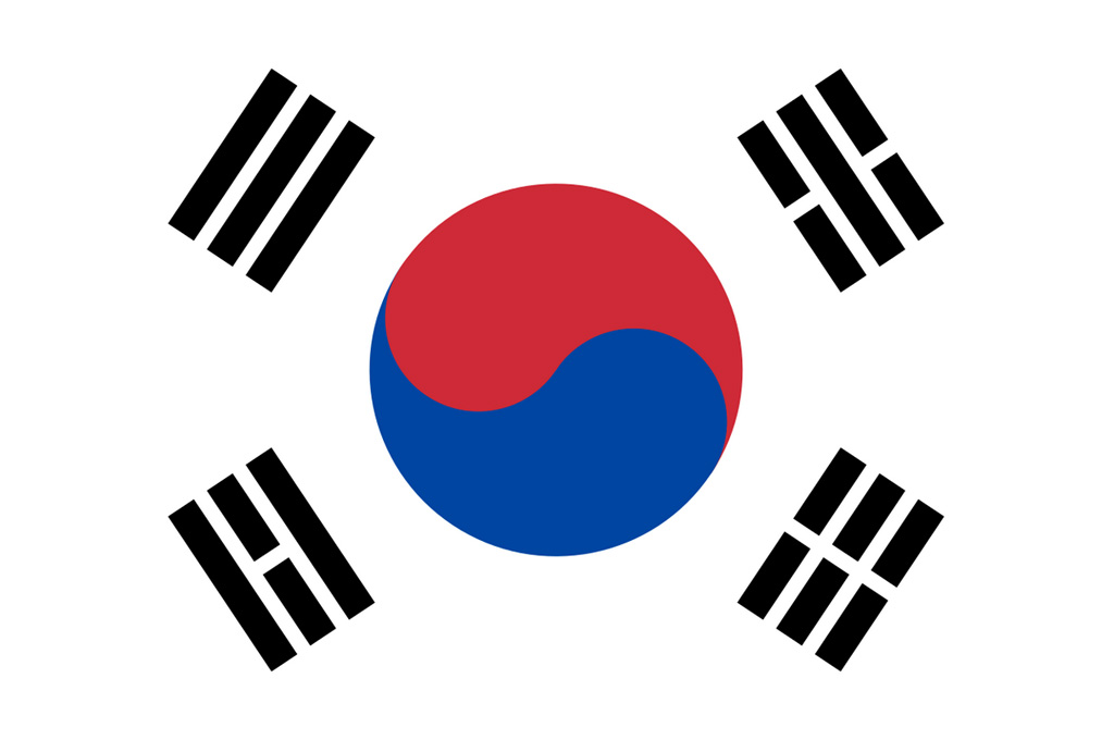 Flagge Südkorea