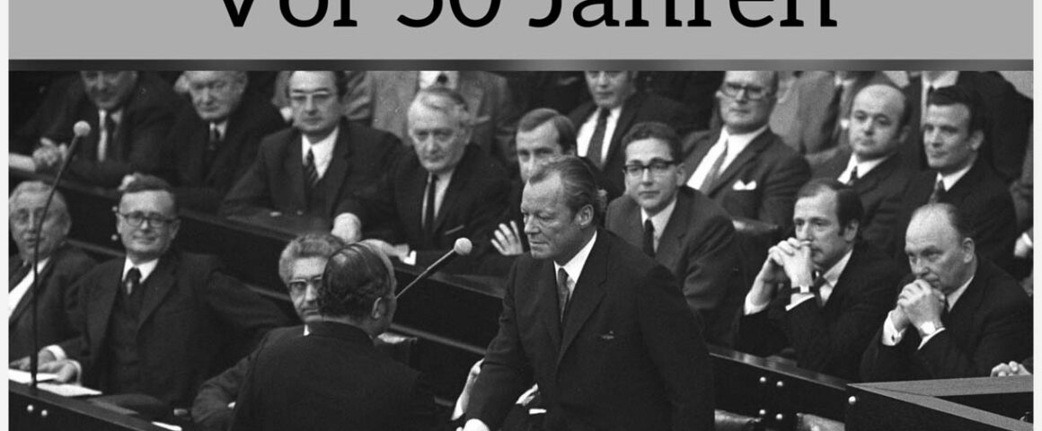 Mißtrauensvotum gegen Willy Brandt