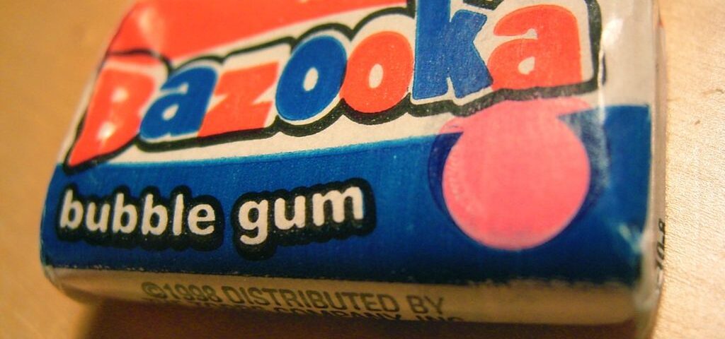 Packung Bazooka Bubble Gum