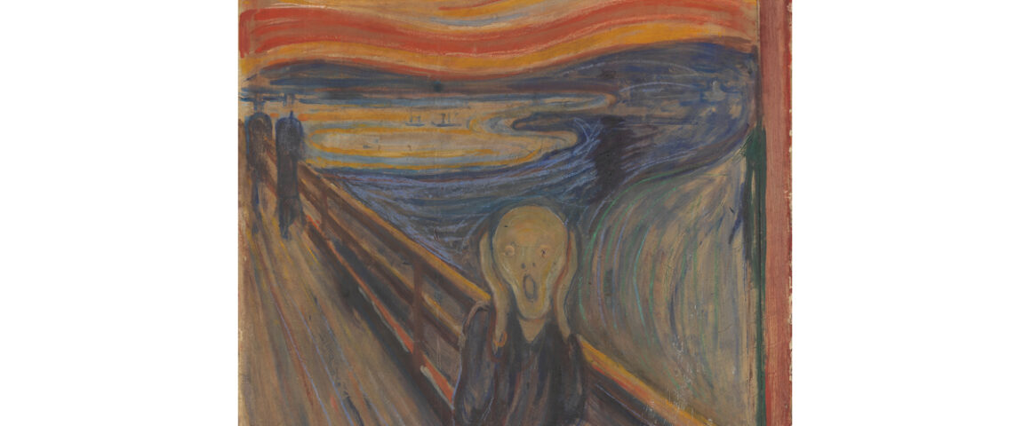 Edvard Munch: Der Schrei, Gemälde 1893