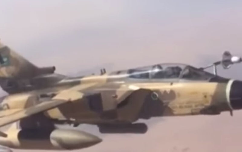 Tornado Kampfflugzeug im Einsatz im Jemen