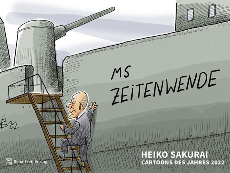 Titelbild Heiko Sakurai Cartoons des Jahres 2022