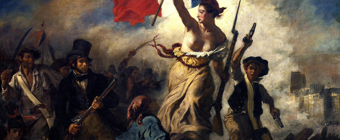Symbolbild Verteidigung der Freiheit, Gleichheit und Brüderlichkeit, "Französiche Revoluton"