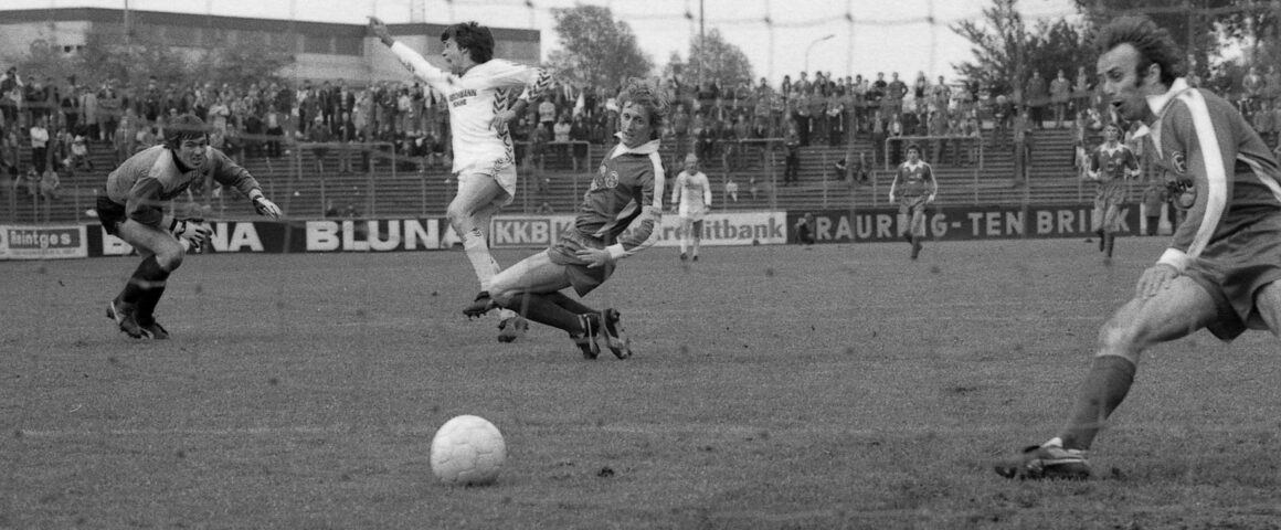 Werner Lorant erzielte gegen Fortuna Düsseldorf neben einigen Pokaltreffern auch das bisher letzte Bundesligator für RWE, copyright RWE