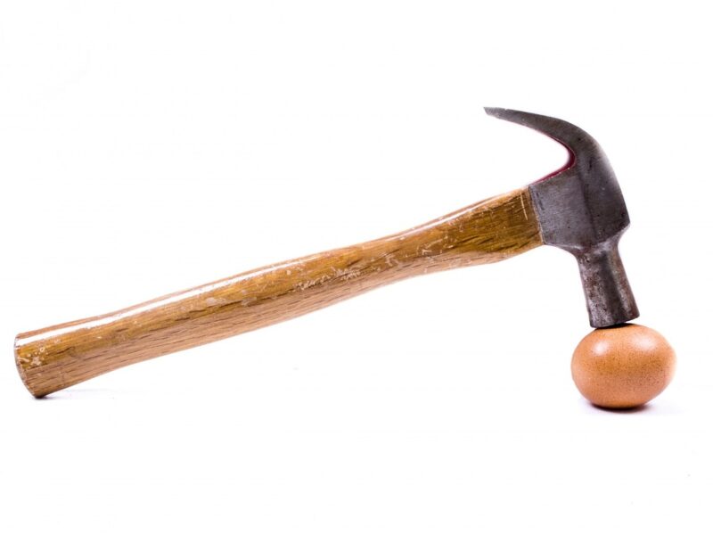 Ei unter Hammer