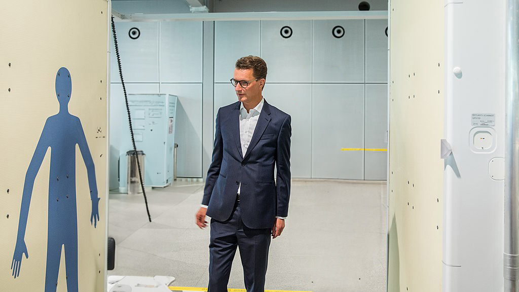 Hendrik Wüst als NRW-Verkehrsminister unter Armin Laschet