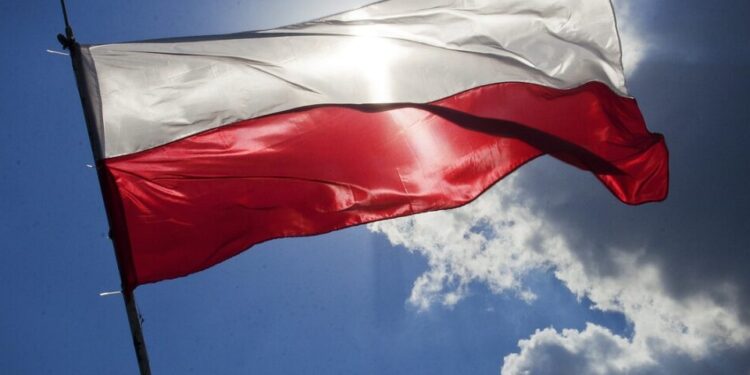 Polnische Flagge