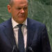Bundeskanzler Olaf Scholz vor der UN am 19.9.2023