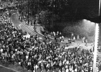 Leipziger Montagsdemonstration 1989