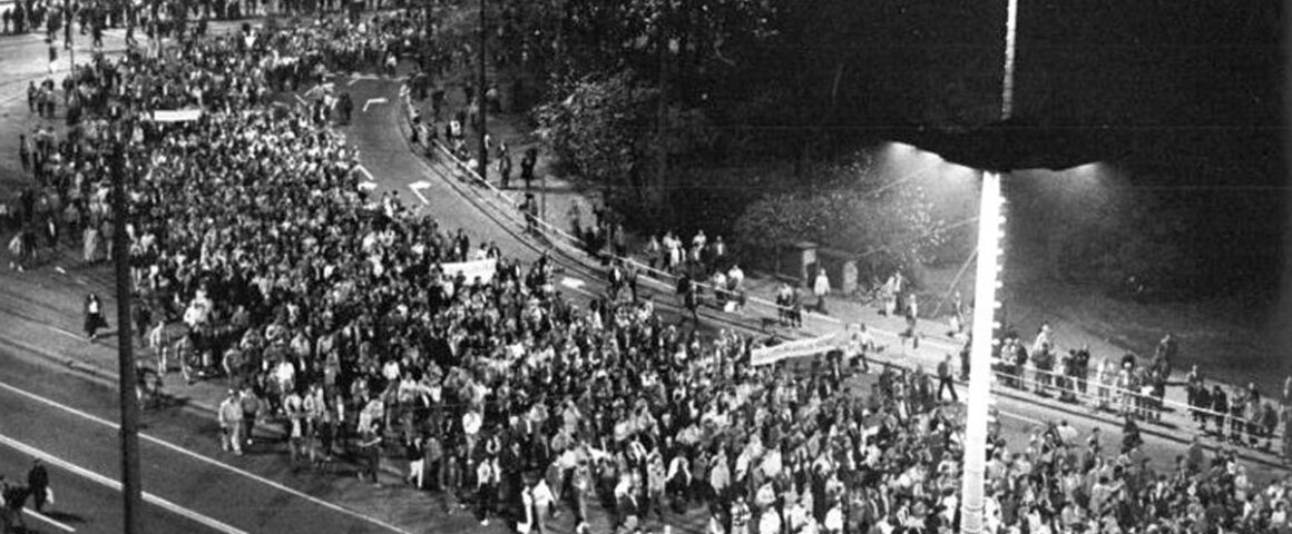 Leipziger Montagsdemonstration 1989