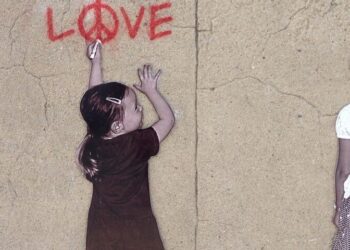 Graffiti für Frieden