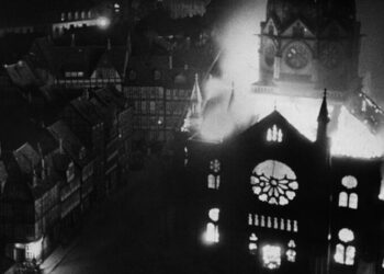 Brennende Synagoge 9.11.1938