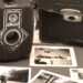 Fotoalbum und alte Kamera