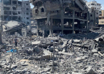 Zerstörungen in Gaza