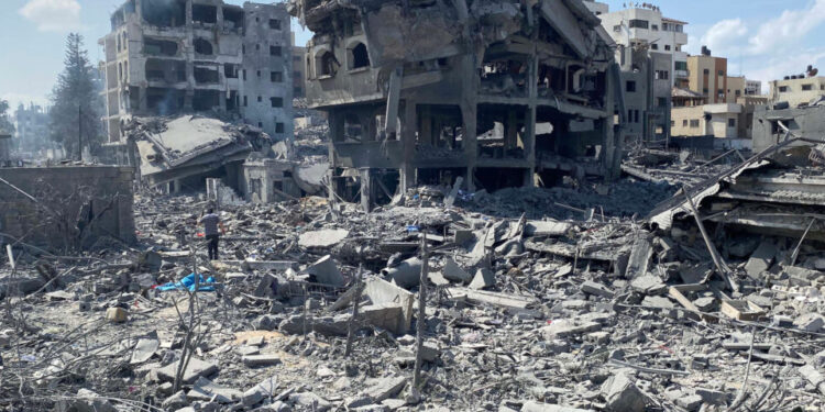Zerstörungen in Gaza