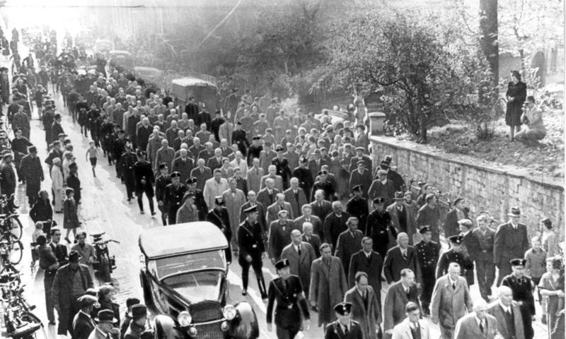 Verhaftungen und Transport in Konzentrationslager jüdsicher Mitbürger nach dem 9. November 1938