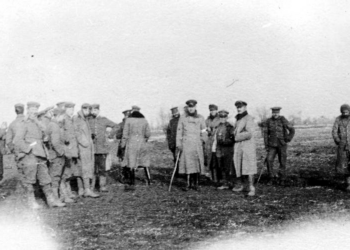 Deutsche und englische Soldaten Weihnachten 1914 an der Front