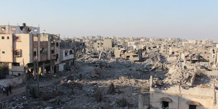 Zerstörungen in Gaza