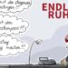 Buchtitel "Endlich Ruhe - Cartoons des Jahres 2023"
