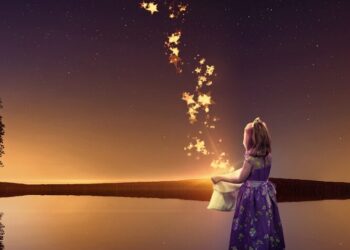 Phantasiebild "Sterntaler"