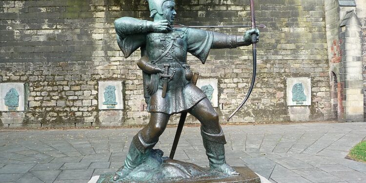 Statue Robin Hood