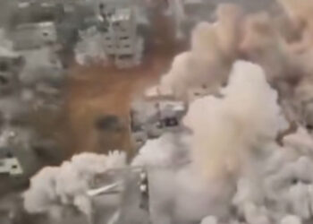 Bombardierung und Zerstörung in Gaza