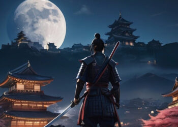 Samurai, AI generated