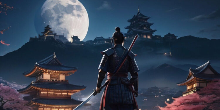 Samurai, AI generated