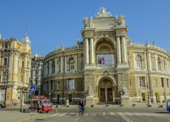 Theater in Odessa, vor dem Krieg