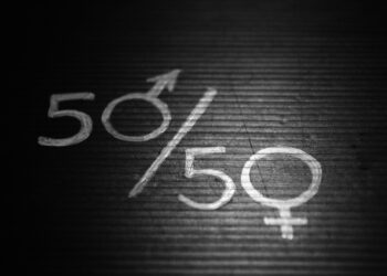 50/50, Symbolbild Gleichberechtigung